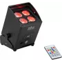 EUROLITE AKKU IP UP-4 Plus HCL Spot CRMX MK2 IP65 4x10W RGBWA/UV Batería 13,5h