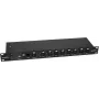 EUROLITE DMX Split 8X splitter 3 polos con aislamiento galvánico rack 19