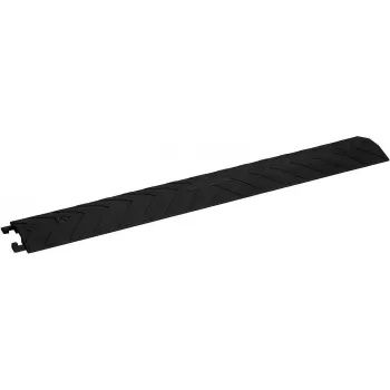 EUROLITE DRO-1 Protector de cables, negro, canal de 4 cm, carga máxima 2000 kg, 91,5 cm