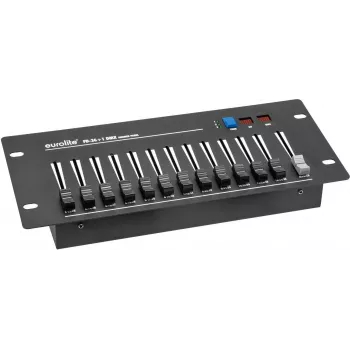 Panel dimmer DMX EUROLITE FD-36+1 controlador de luces de 36 canales con fader master