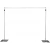 EUROLITE MCS-3148 Soporte móvil para cortinas, aluminio telescópico, 2,5-4,8m ancho, 2,1-3,0m alto, 20kg carga