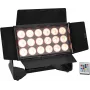 EUROLITE Multiflood IP 18x10W RGBW Wash CRMX IP65 Proyector de escenario LED negro