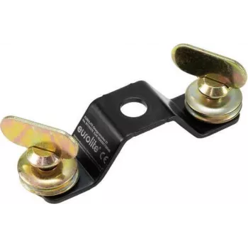 EUROLITE Omega Bracket 57 soporte de montaje para cabezas móviles, acero de 3 mm, 110 x 30 x 47 mm