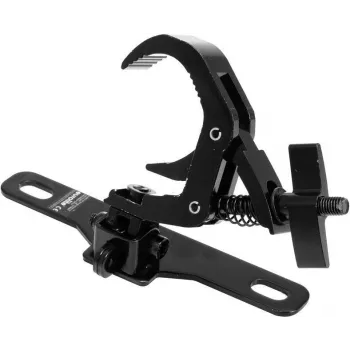 EUROLITE soporte Omega 62 con abrazadera Quick-Lock para truss de 30-35mm, negro 51786581