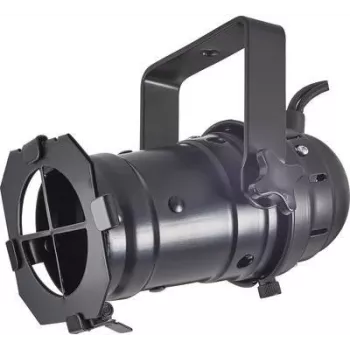 Eurolite PAR-16 Spot MR-16 Foco PAR halógeno, casquillo GU-10, 75W, Negro 50850200
