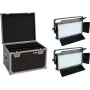 EUROLITE Set 2x panel LED PLL-480 QCL + estuche 20000932