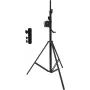 EUROLITE STT-400/85 set de pie con manivela con adaptador largo STV3529, certificado TÜV/GS, negro 20000328