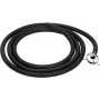 EUROLITE UAN-1 Adaptador universal para máquina de niebla con manguera, salida de 40 mm, manguera flexible de 1 m, negro 51702066