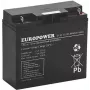 Batería EUROPOWER EV Series AGM 12V 20Ah (C10) Deep Cycle VRLA