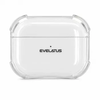 Evelatus Apple AirPods 3 funda protectora de TPU Brillante Transparente