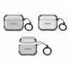 Evelatus Funda protectora TPU para Apple AirPods 4 transparente negra