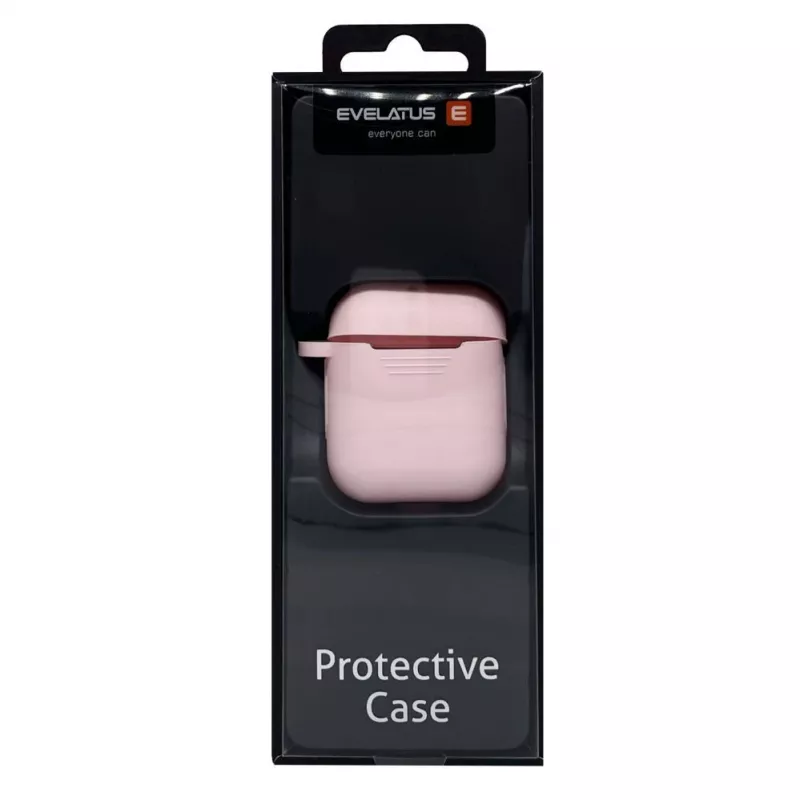 Evelatus Funda EAC04 rosa para Apple AirPods