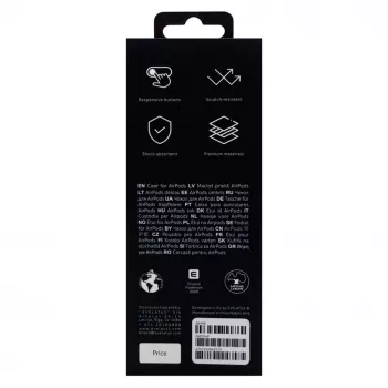 Evelatus Funda EAC04 Rosa para Apple AirPods Pro