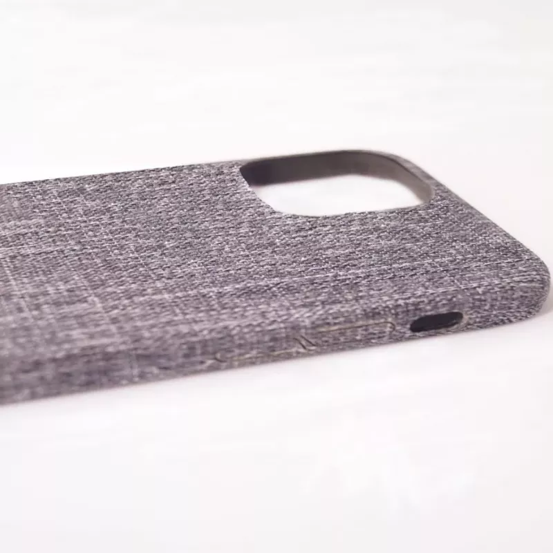 Evelatus Apple funda de tela para iPhone 12 mini EFC01 - Negra