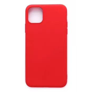 Evelatus funda de silicona nano Soft Touch TPU para Apple iPhone 11 rojo