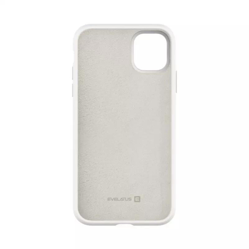 Evelatus Apple iPhone 11 funda de silicona Premium Soft Touch Blanca