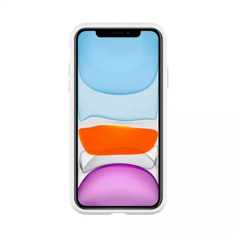 Evelatus Apple iPhone 11 funda de silicona Premium Soft Touch Blanca