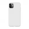 Evelatus Apple iPhone 11 funda de silicona Premium Soft Touch Blanca