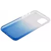 Evelatus Apple iPhone 11 Pro Max Funda TPU degradada azul