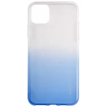 Evelatus Apple iPhone 11 Pro Max Funda TPU degradada azul