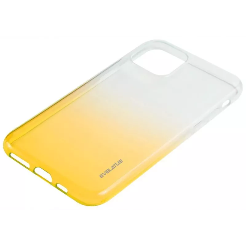Evelatus Apple iPhone 11 Pro Max Funda TPU degradada Gold
