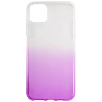 Evelatus Apple iPhone 11 Pro Max Funda TPU degradada morada