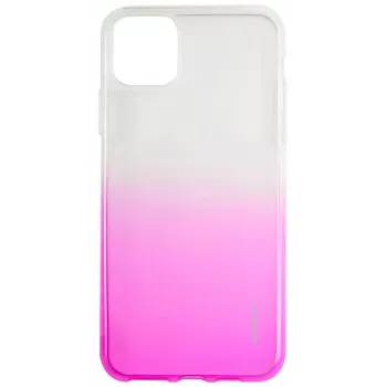 Evelatus funda TPU degradada para Apple iPhone 11 Pro Max rojo rosado