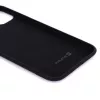 Funda de silicona nano Soft Touch TPU Evelatus para Apple iPhone 11 Pro Max negra