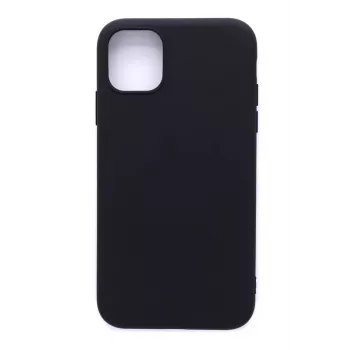 Funda de silicona nano Soft Touch TPU Evelatus para Apple iPhone 11 Pro Max negra