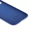 Evelatus Funda de silicona Nano Soft Touch TPU para Apple iPhone 11 Pro Max azul oscuro
