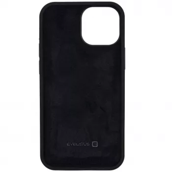 Evelatus Funda de silicona Soft Touch Premium para Apple iPhone 11 Pro Max, negra