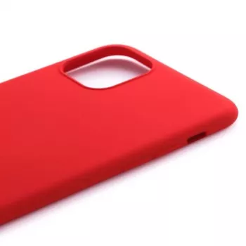 Evelatus Apple iPhone 11 Pro Funda de silicona Nano Soft Touch TPU roja