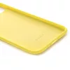 Evelatus Funda de silicona Nano Soft Touch TPU para Apple iPhone 11 Pro amarilla
