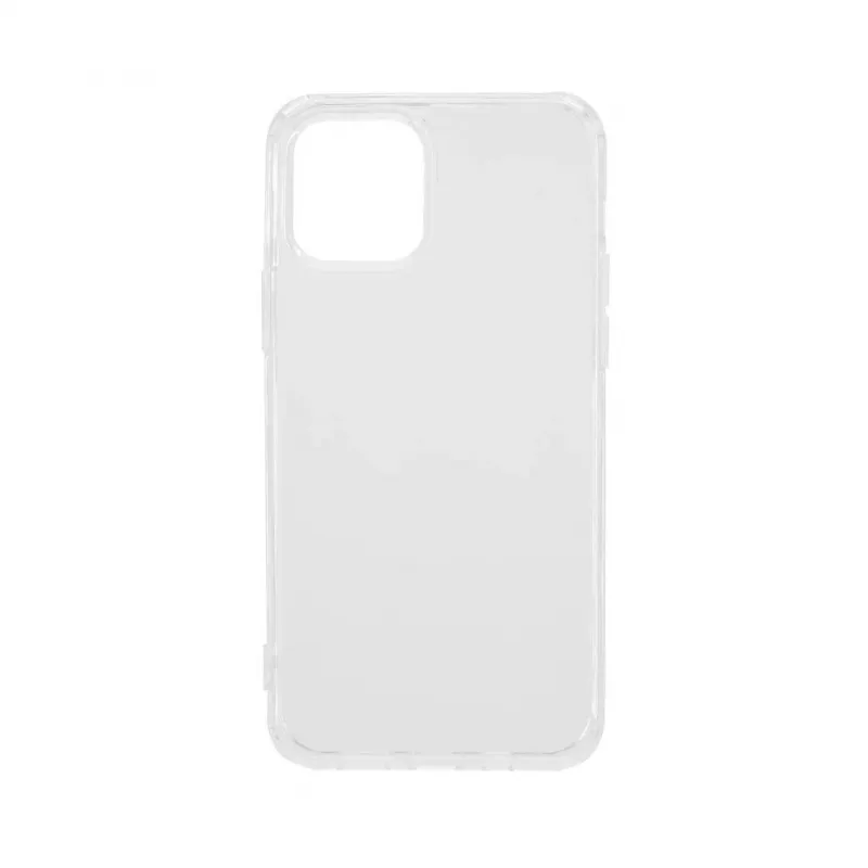 Evelatus Funda de silicona transparente para Apple iPhone 12/12 Pro 1,5 mm TPU transparente