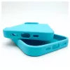 Evelatus Funda de silicona Premium Soft Touch para Apple iPhone 12/12 Pro azul cielo