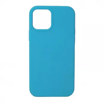 Evelatus Funda de silicona Premium Soft Touch para Apple iPhone 12/12 Pro azul cielo