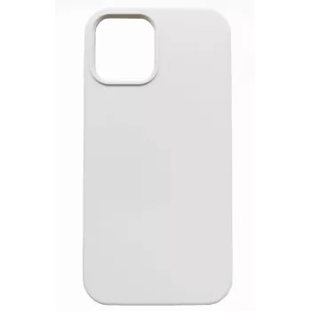 Funda de silicona Evelatus Apple iPhone 12/12 Pro Premium Soft Touch blanca