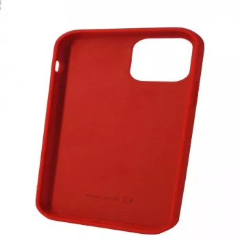 Evelatus funda de silicona nano para Apple iPhone 12 Mini Soft Touch TPU roja