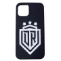 Evelatus Funda de silicona Soft Touch para Apple iPhone 12 Mini DR LOGO N1 blanca