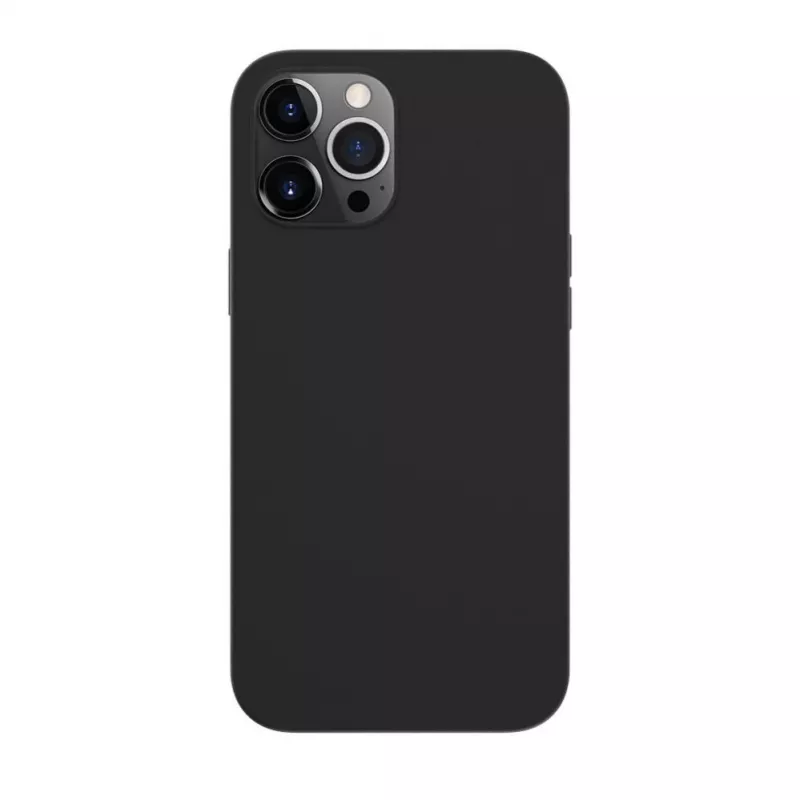 Evelatus Funda de piel genuina con MagSafe para Apple iPhone 12 Pro Max negra