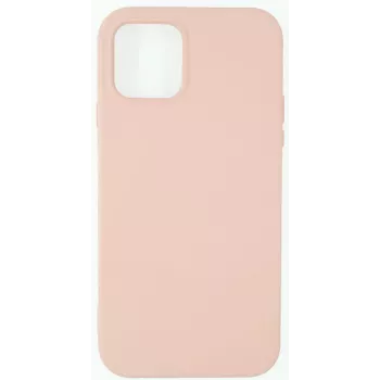 EVELATUS funda de silicona nano para Apple iPhone 12 Pro Max Soft Touch TPU beige