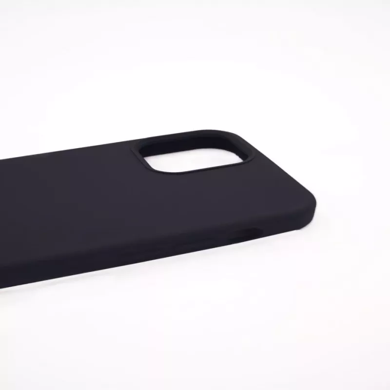 Funda de silicona Evelatus Apple iPhone 12 Pro Max Premium Soft Touch negra