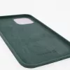 Evelatus Funda de silicona Premium Soft Touch para Apple iPhone 12 Pro Max Verde abeto