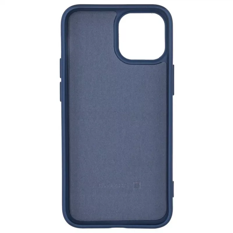 Evelatus Apple iPhone 13 Mini Funda de silicona nano Soft Touch TPU azul