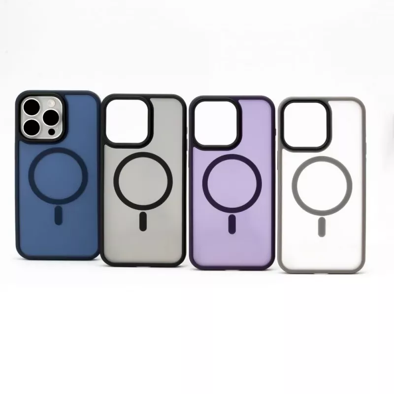 Evelatus Funda híbrida para Apple iPhone 13 Pro Max con MagSafe PC+TPU Negra