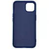 Evelatus Apple iPhone 13 Pro Funda de silicona Nano Soft Touch TPU azul