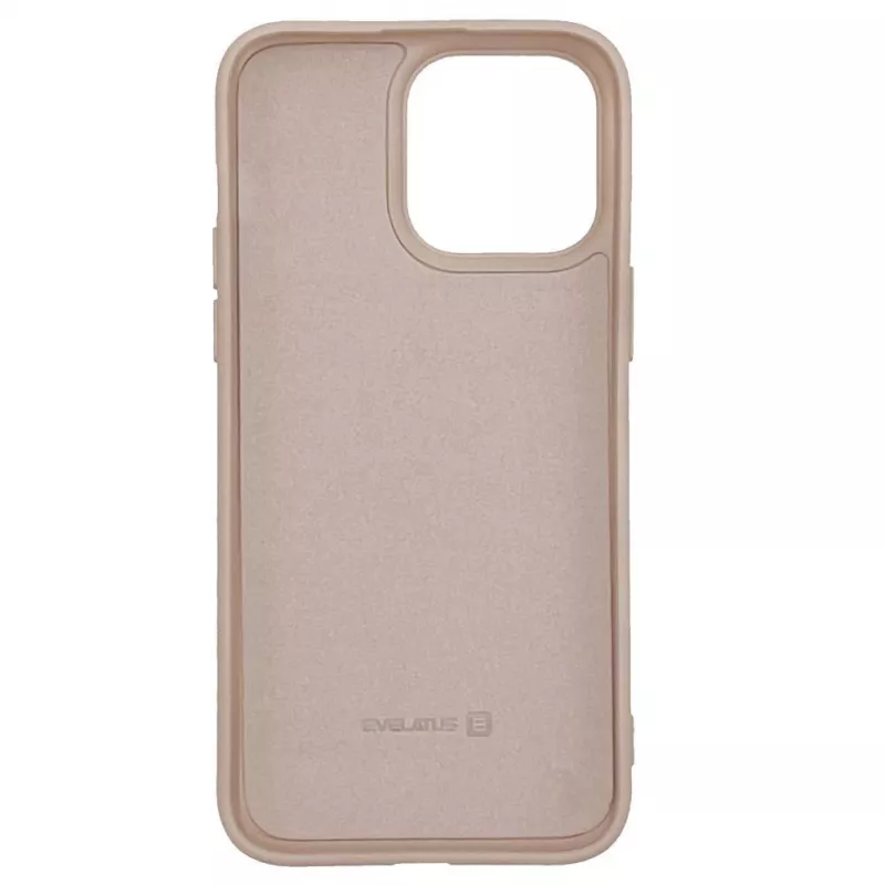 Evelatus Apple iPhone 14 Pro 6.1 Funda de silicona Nano Soft Touch TPU beige