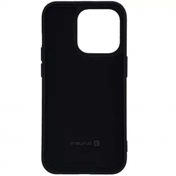Funda de silicona nano Evelatus Soft Touch TPU negra para Apple iPhone 14 Pro 6.1