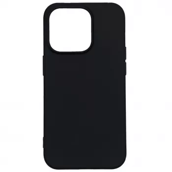 Funda de silicona nano Evelatus Soft Touch TPU negra para Apple iPhone 14 Pro 6.1