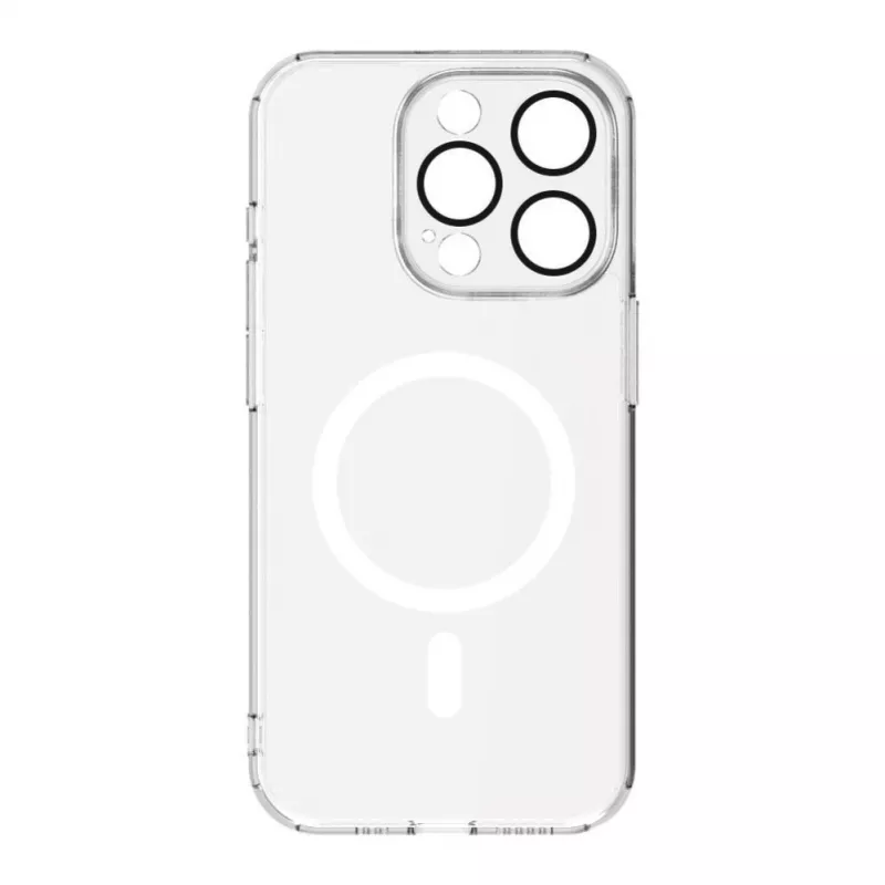 Evelatus Funda transparente con MagSafe y protección de cámara para Apple iPhone 14 Pro, transparente